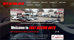 Desktop Screenshot of fastactionauto.com